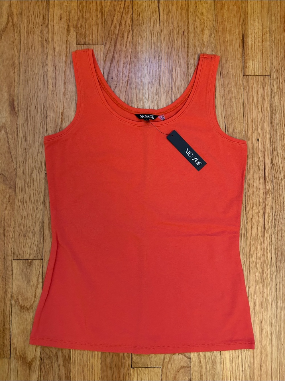 NIC+ZOE Orange Tank Top - Women's Sleeveless Shell